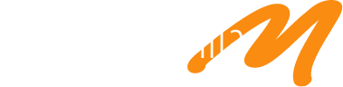 Logo die Medienvilla negativ